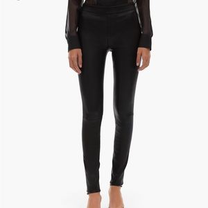 Helmut Lang leather legging